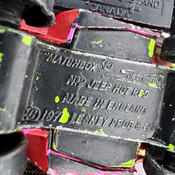 Hot Wheels Vintage Lot of 6 Die Cast Matchbox Cars 70's Toy Cars - Picture 4 of 10